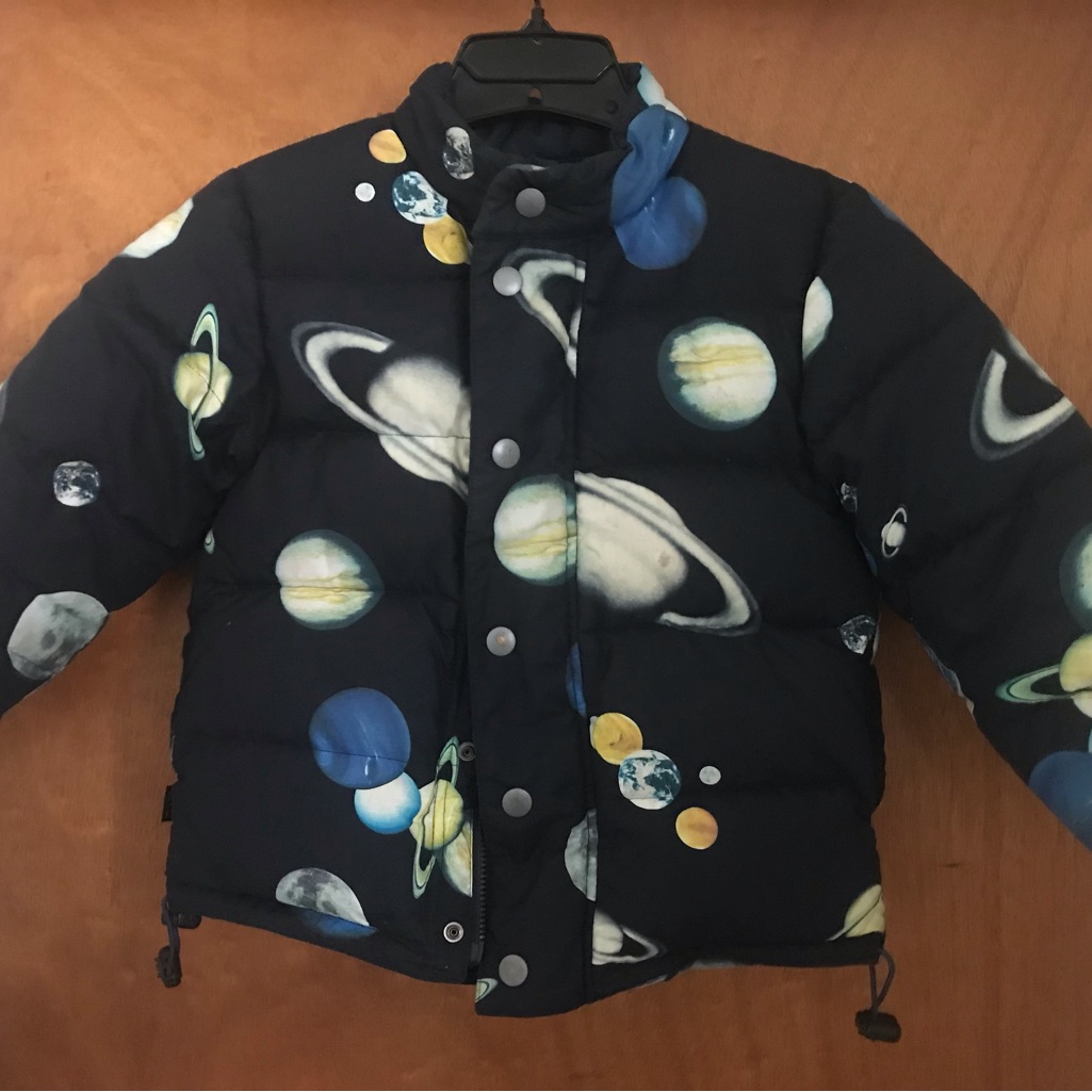 Paul Smith For Children Reversible Down Puffy Jacket